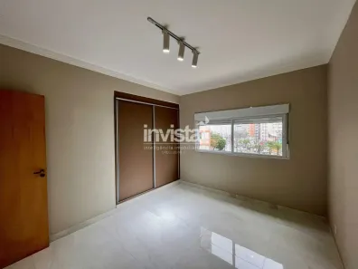 Apartamento com 3 Quartos para alugar, 140m² no José Menino, Santos