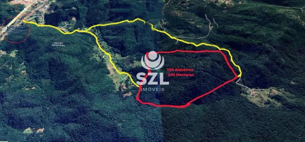 Fazenda/Sítio à venda, 2400000m² no Paiol de Baixo, Campina Grande do Sul