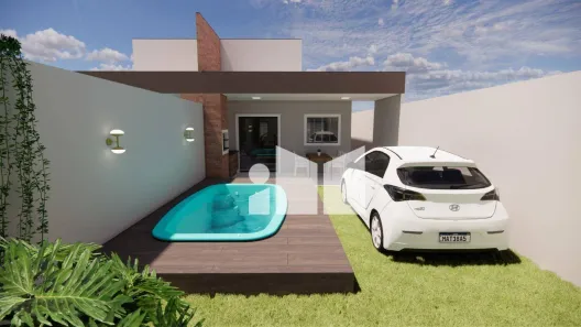 Casa de Condomínio com 3 Quartos à venda, 90m² no Balneário Ponta da Fruta, Vila Velha