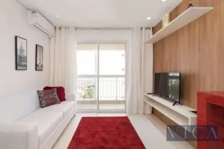 Apartamento com 1 Quarto para venda ou aluguel, 50m² no Melville Empresarial I e II, Barueri