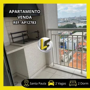 Apartamento com 2 Quartos à venda, 60m² no Santa Paula, São Caetano do Sul