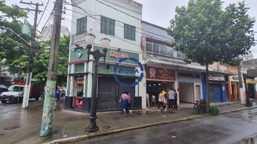 Prédio Comercial à venda, 286m² no Centro, Santos