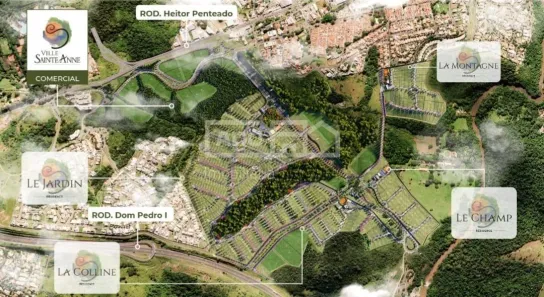Lote/Terreno à venda, 638m² no Jardim Conceição (Sousas), Campinas