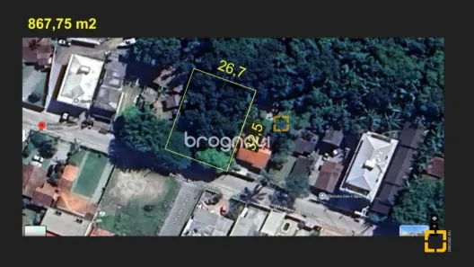 Lote/Terreno à venda, 868m² no Canasvieiras, Florianópolis
