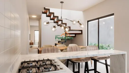 Casa com 3 Quartos à venda, 106m² no Jardim Atlântico, Serra