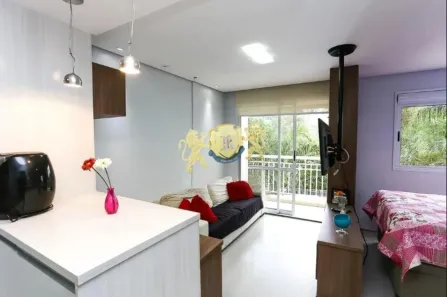 Apartamento com 1 Quarto para alugar, 32m² no Jardim Ampliação, São Paulo