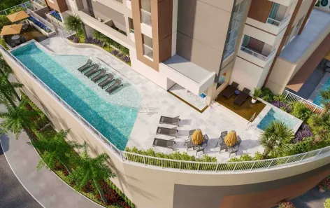 Apartamento com 1 Quarto à venda, 45m² no Chácara da Barra, Campinas