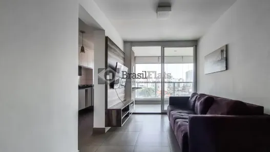 Apartamento com 1 Quarto para alugar, 45m² no Brooklin Paulista, São Paulo