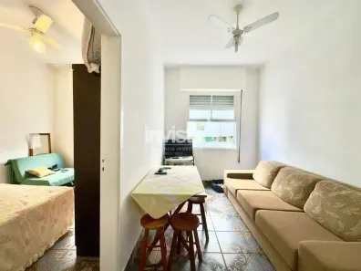 Apartamento com 1 Quarto à venda, 38m² no Boqueirão, Santos