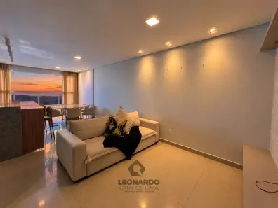 Apartamento com 3 Quartos para alugar, 109m² no Graciosa - Orla 14, Palmas