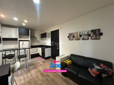Apartamento com 1 Quarto para alugar, 27m² no Centro, Blumenau