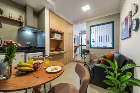 Flat com 1 Quarto à venda, 27m² no Cerqueira César, São Paulo
