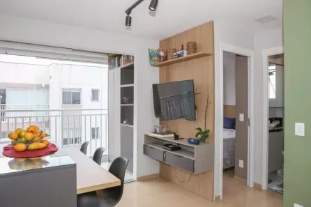 Apartamento com 2 Quartos à venda, 42m² no Parque Industrial Tomas Edson, São Paulo