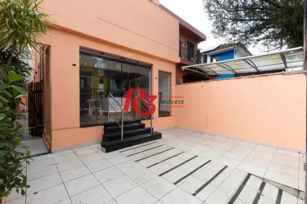 Imóvel Comercial para alugar, 173m² no Boqueirão, Santos