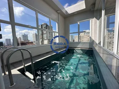 Cobertura com 3 Quartos para alugar, 166m² no Embaré, Santos