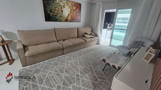 Apartamento com 3 Quartos à venda, 129m² no Ocian, Praia Grande