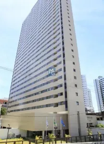 Apartamento com 1 Quarto para alugar, 33m² no Pina, Recife