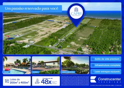 Lote/Terreno à venda, 200m² no Capuã, Barra dos Coqueiros