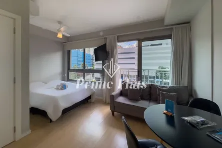 Flat com 1 Quarto para alugar, 27m² no Vila Nova Conceição, São Paulo