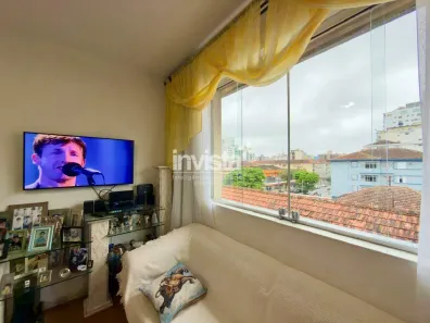 Apartamento com 2 Quartos à venda, 55m² no Embaré, Santos