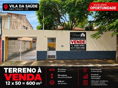Lote/Terreno à venda, 600m² no Vila do Bosque, São Paulo