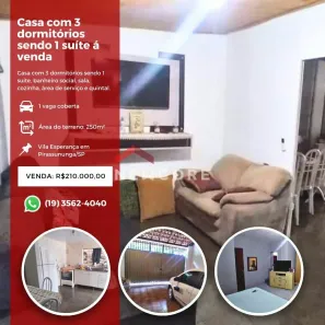 Casa com 3 Quartos à venda, 110m² no Jardim Elite, Pirassununga