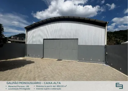Galpão/Depósito/Armazém para alugar, 850m² no Marechal Floriano, Marechal Floriano
