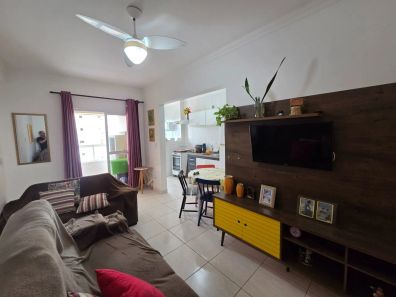 Apartamento com 1 Quarto para venda ou aluguel, 42m² no Caiçara, Praia Grande