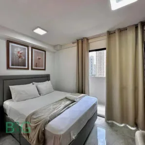 Apartamento com 1 Quarto para alugar, 26m² no Jardim das Acácias, São Paulo