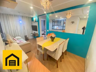 Apartamento com 2 Quartos à venda, 47m² no Parque São Vicente, Mauá