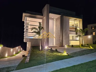 Casa de Condomínio com 7 Quartos à venda, 480m² no Alphaville (Abrantes), Camaçari