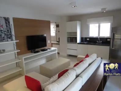 Flat com 1 Quarto para alugar, 52m² no Itaim Bibi, São Paulo
