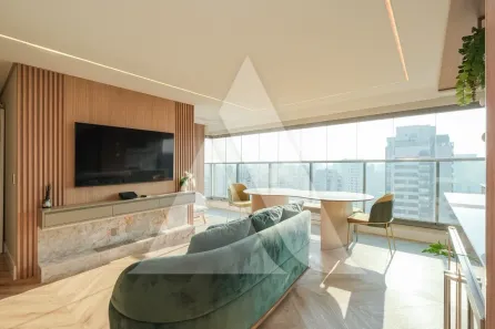 Apartamento com 2 Quartos para alugar, 74m² no Indianópolis, São Paulo