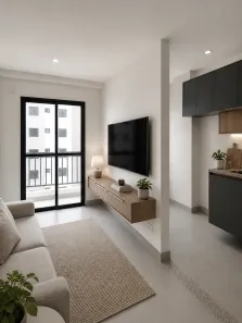 Apartamento com 2 Quartos para alugar, 50m² no Jardim Califórnia, Piracicaba
