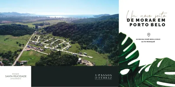 Lote/Terreno à venda, 427m² no Alto Pereque, Porto Belo