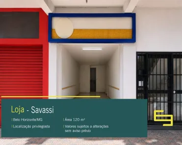 Ponto Comercial para alugar, 120m² no Savassi, Belo Horizonte