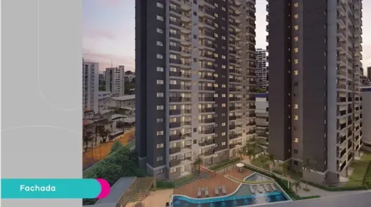 Apartamento com 2 Quartos à venda, 55m² no Santo Amaro, Recife