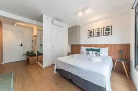 Kitnet com 1 Quarto à venda, 28m² no Brooklin Paulista, São Paulo
