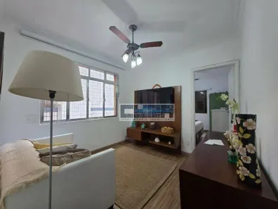 Apartamento com 1 Quarto para venda ou aluguel, 50m² no Boqueirão, Santos