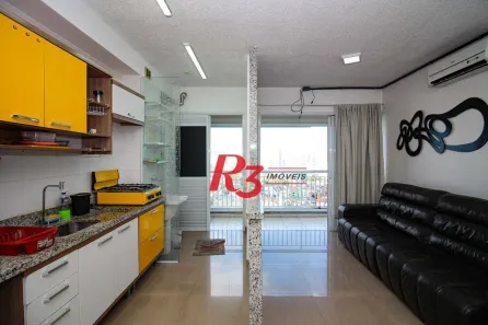 Apartamento com 1 Quarto à venda, 50m² no Vila Mathias, Santos