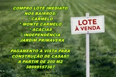 Lote/Terreno à venda, 200m² no Centro, Montes Claros