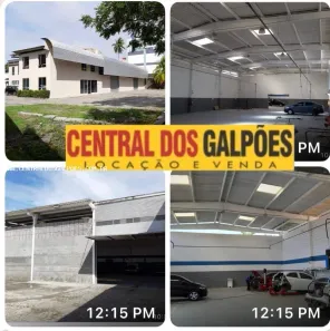 Galpão/Depósito/Armazém para alugar, 1200m² no Pitangueiras, Lauro de Freitas