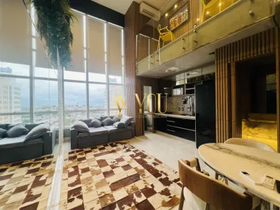 Apartamento com 1 Quarto para alugar, 77m² no Jardim Goiás, Goiânia