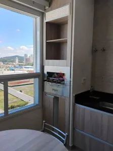 Apartamento com 1 Quarto para alugar, 43m² no Loteamento Mogilar, Mogi das Cruzes