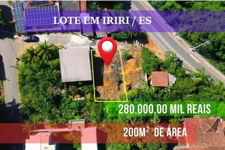 Lote/Terreno à venda, 200m² no Iriri, Anchieta