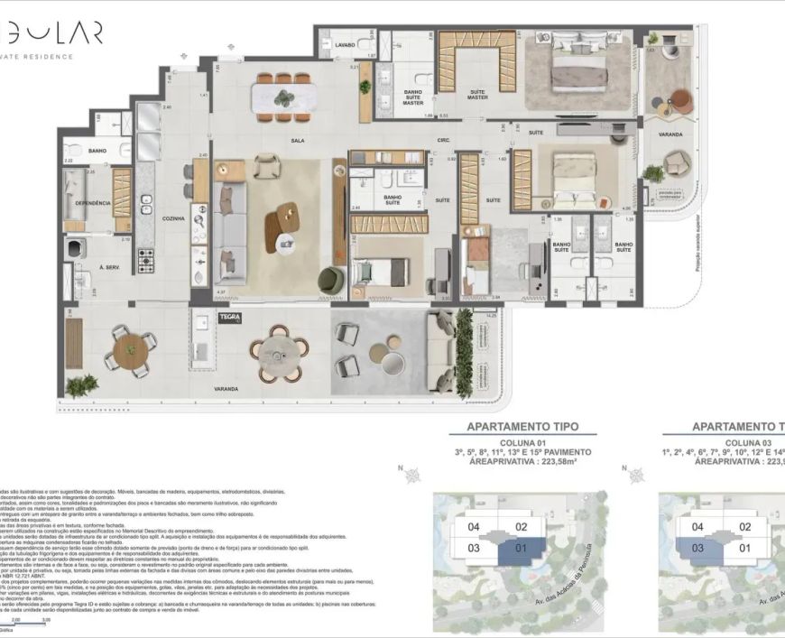 PENINSULA COLLECTION BY TEGRA - SINGULAR PRIVATE no Barra da Tijuca, Rio de Janeiro