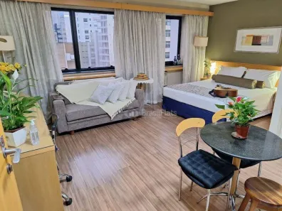 Flat com 1 Quarto para alugar, 32m² no Jardim Paulista, São Paulo