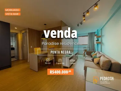 Flat com 2 Quartos à venda, 53m² no Ponta Negra, Natal
