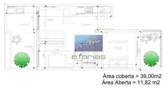 Apartamento com 2 Quartos à venda, 51m² no Vila Santa Teresa (Zona Leste), São Paulo