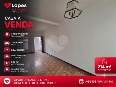 Casa com 4 Quartos à venda, 240m² no Centro, Piracicaba